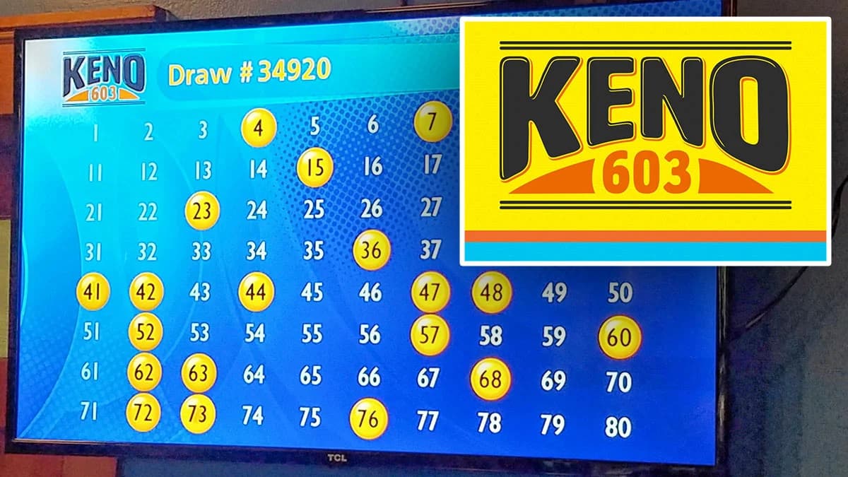 Keno Ticket